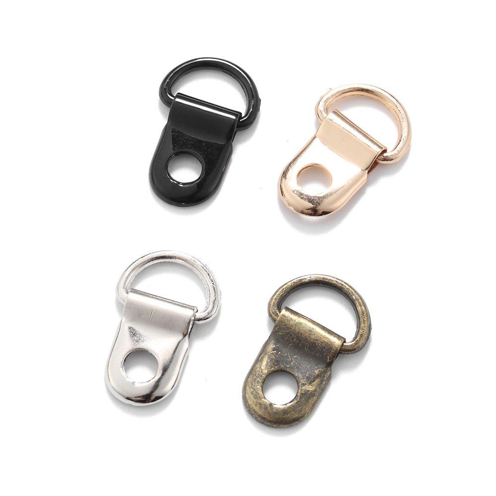 CHIHIRO 10sets/Lot D Ring Buckle High quality Boots Hook DIY Craft Outdoor Carabiner Handbags Clips