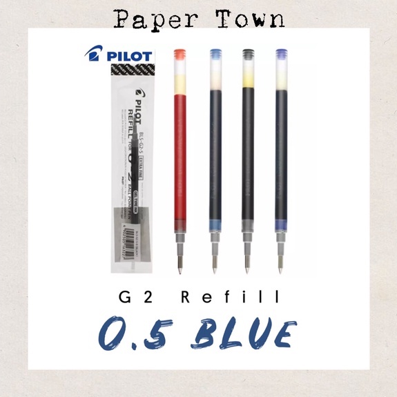 Pilot G2 Pen Refills, 0.38 mm,0.5mm, 0.7mm ( Bundle of 12 ) Shopee