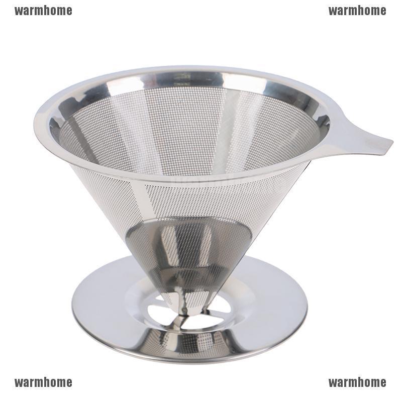 adore qualified Reusable coffee filter holder stainless steel brew drip
