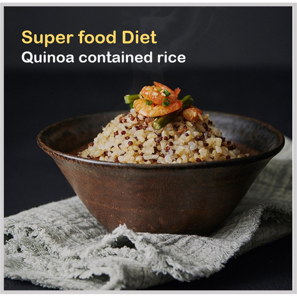 [Diet rice] Diet food NO WHITE RICE Only chewy Brown Rice, Konjac and