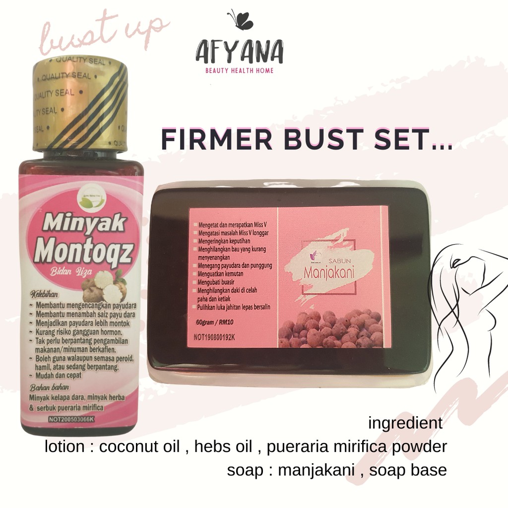 Hot Product Postnatal Set Milkbooster Postnatal Herbal Soap Herbal Pilis Balm Manjakani Montoqz Oil Shopee Singapore