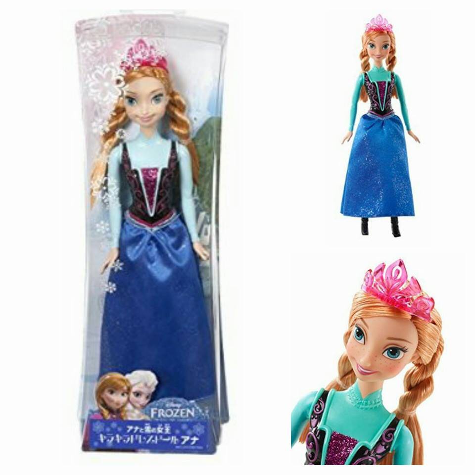 anna and elsa sparkle dolls