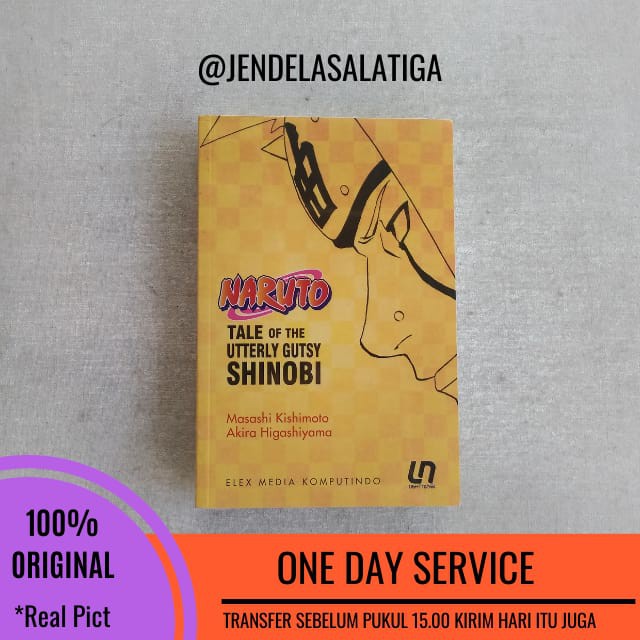 Tale Of The Utterly Gutsy Shinobi Light Novel Naruto: Tale Of The Utterly Gutsy Shinobi - Masashi
