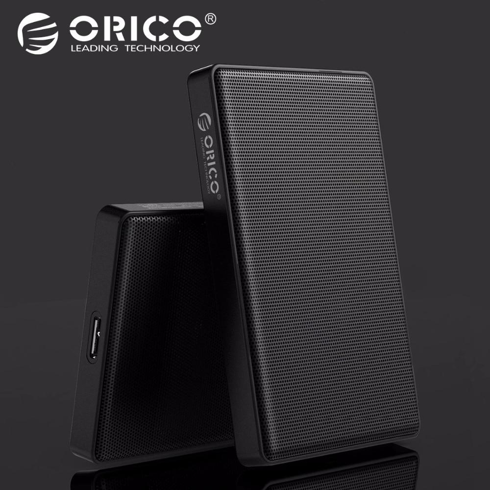 Orico 2 5 Usb 3 0 Sata Hdd Case Hard Disk Drive External Enclosure Black Case Shopee Singapore