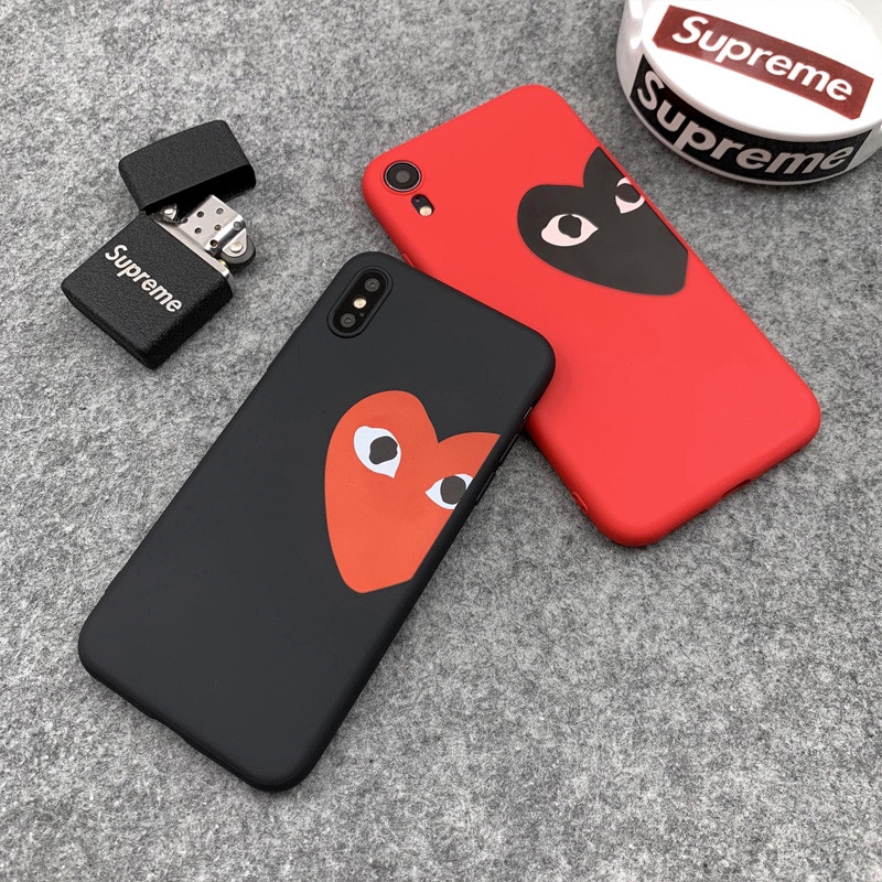 Luminous Play CDG comme des garcons Phone Case iphone 11 pro max 6 6s 7 ...