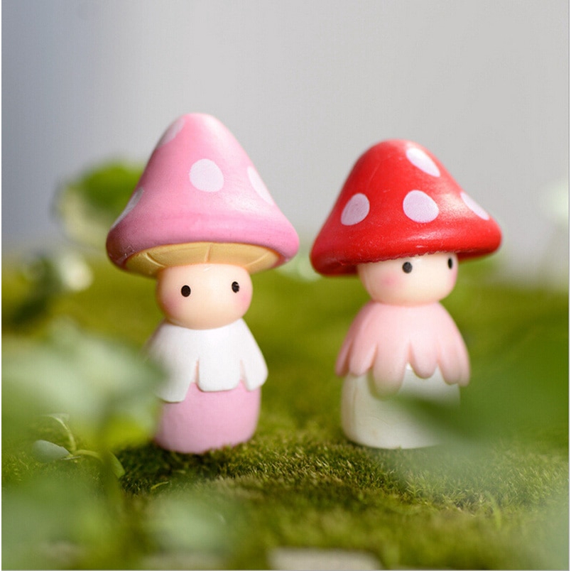 4pcs dog miniature fairy garden ornament dollhouse diy craft plant figurine HC