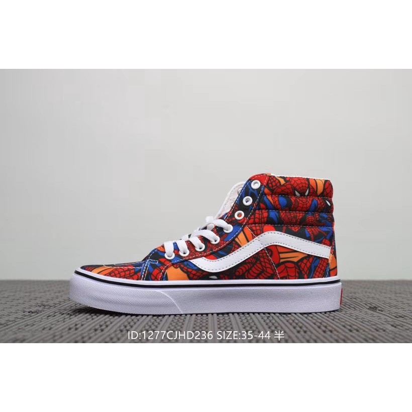 spiderman vans mens