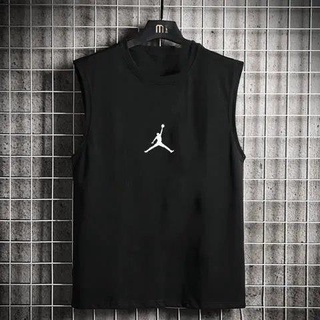 Men's summer loose Jordan Jumpman sportswear sleeveless T-shirt men singlet cotton