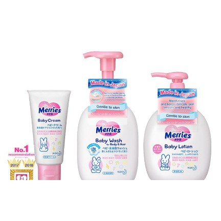 merries baby lotion