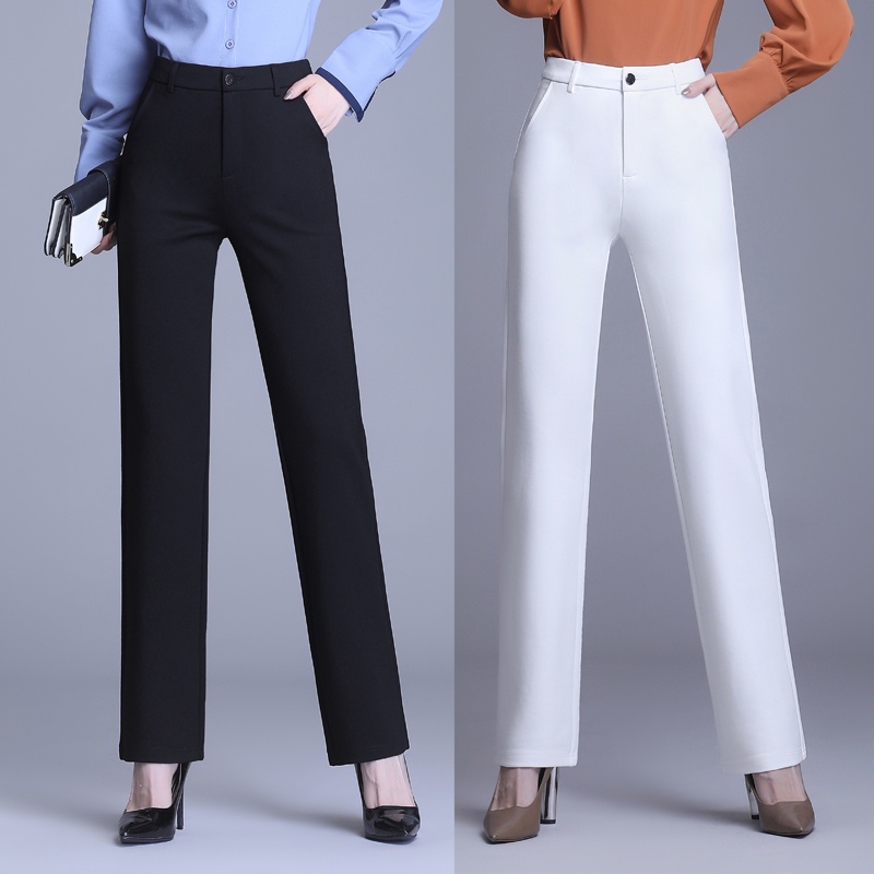 white pencil pants