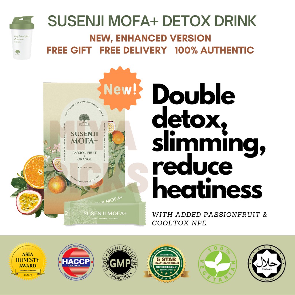 [OFFICIAL] SUSENJI MOFA PLUS DETOX DRINK + FREE SHAKER & FAST DELIVERY ...