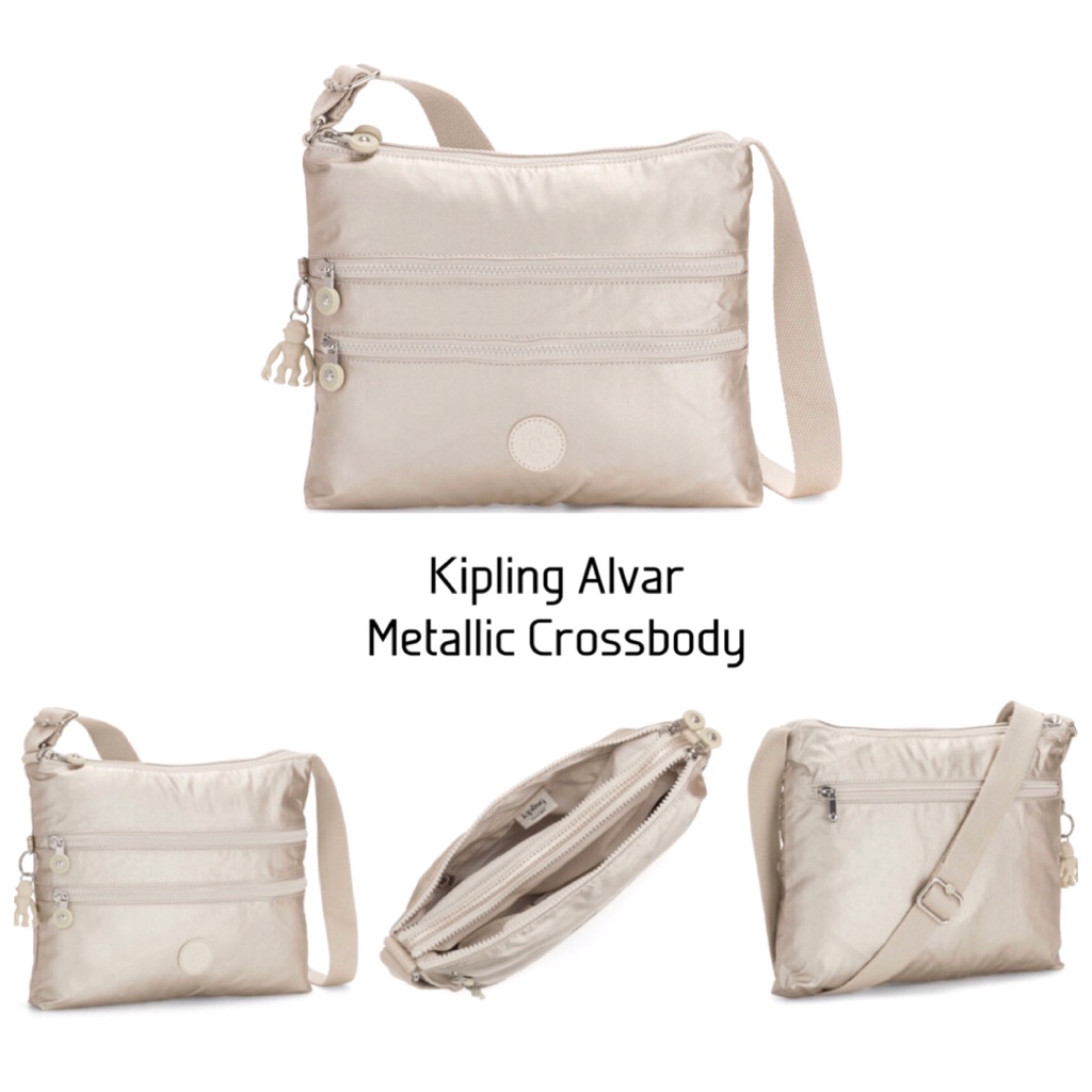 kipling grey crossbody bag