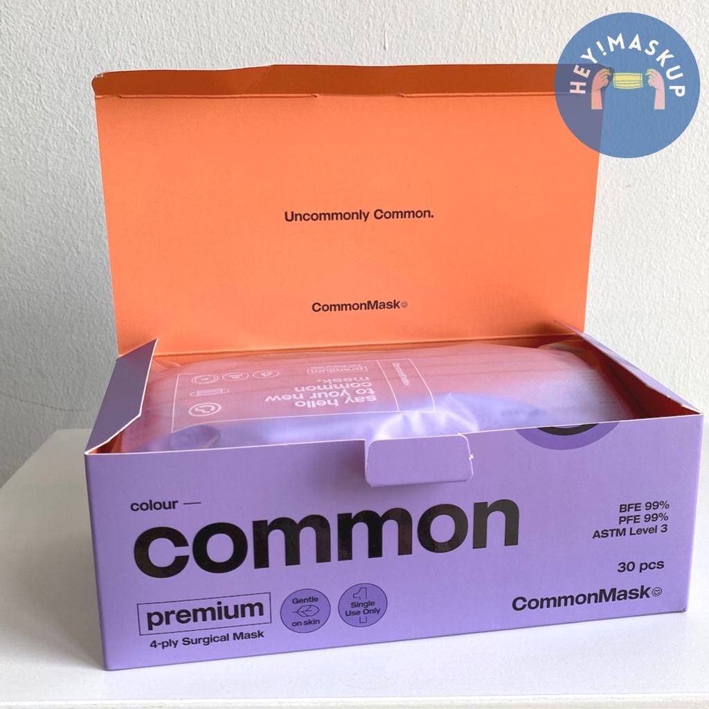 Surgical Mask Premium 4 Ply Commonmask 30 Pieces Shopee Singapore