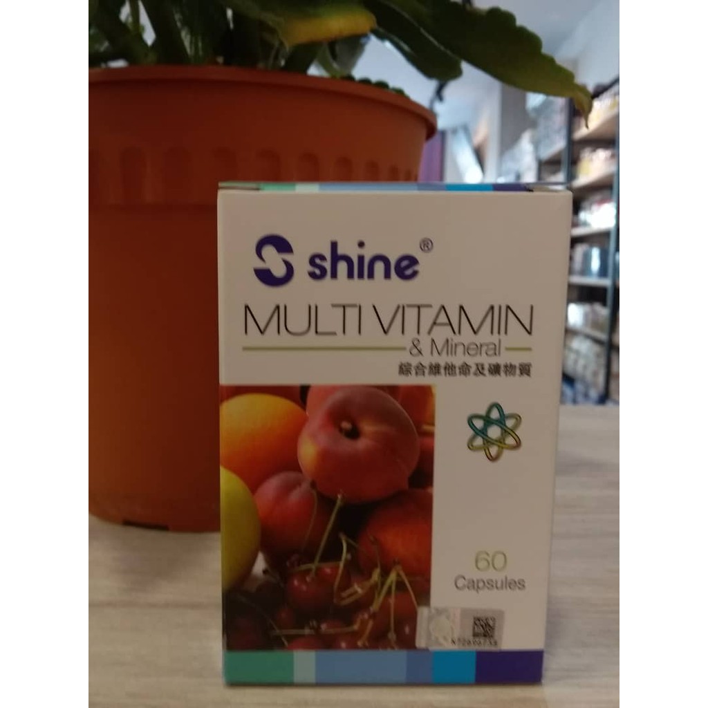 Shine Multivitamin Mineral 60 S Exp 04 22 Shopee Singapore