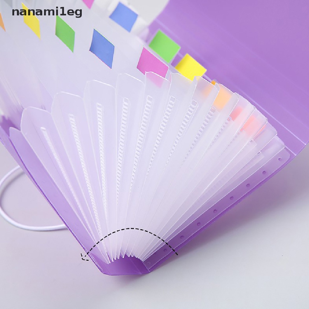 New A6 Expanding Wallet Organ Bag Waterproof File Bag Organizer Data