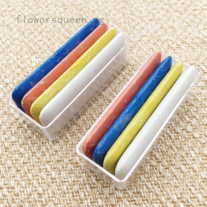 4 Colours 2*5.5cm Tailors' Chalks Dressmaker's Fabric Chalk Sewing Marking Tools 