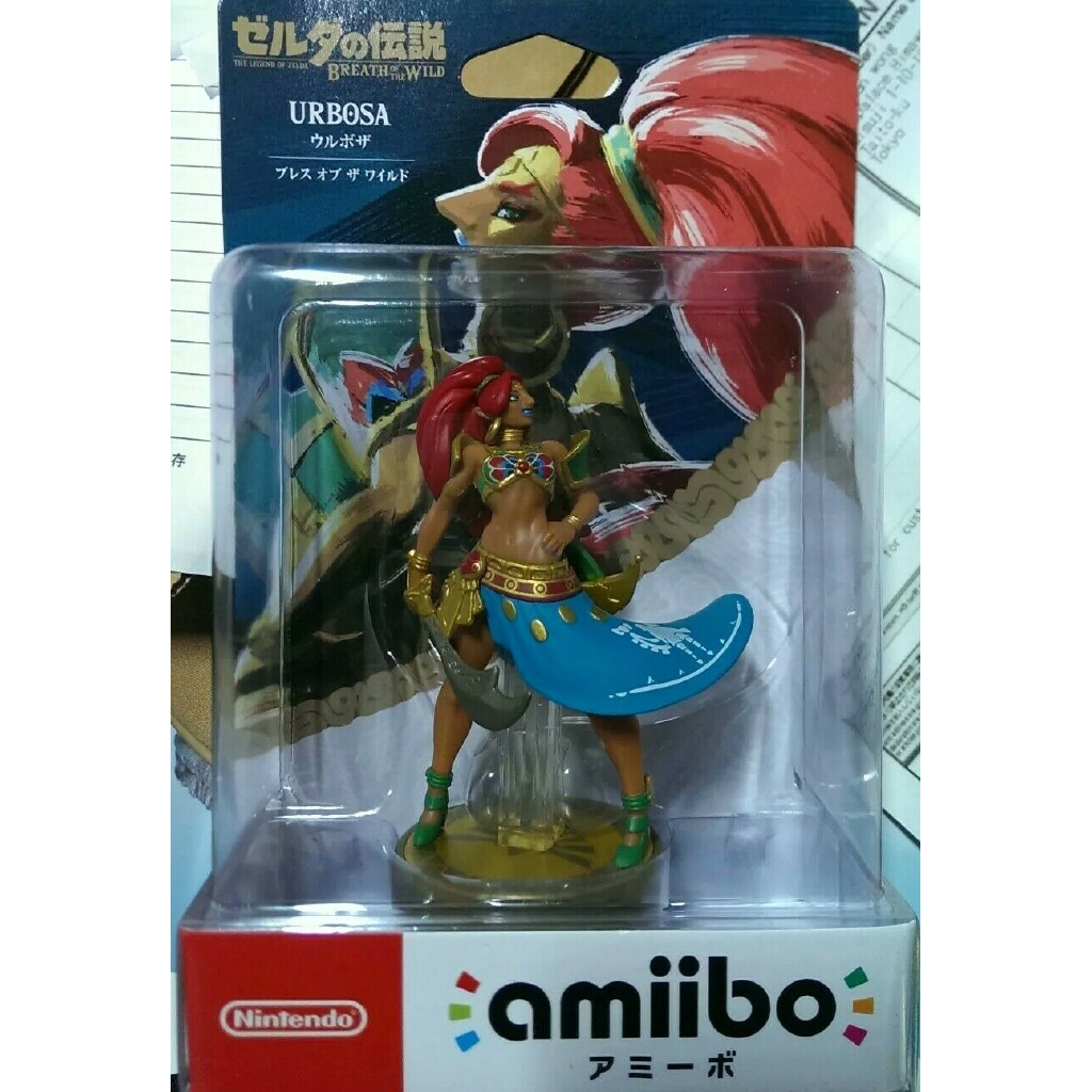 Nintendo Amiibo Urbosa Legend Of Zelda Breath Of The Wild Shopee Singapore