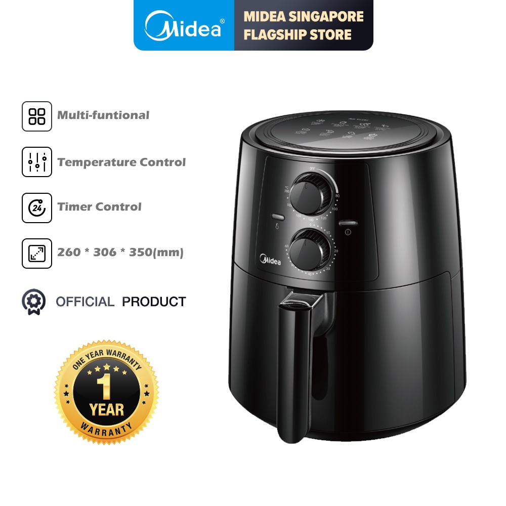midea air fryer 3.5 l