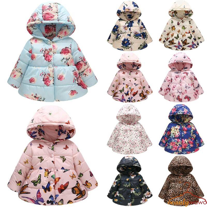 girls floral hoodie