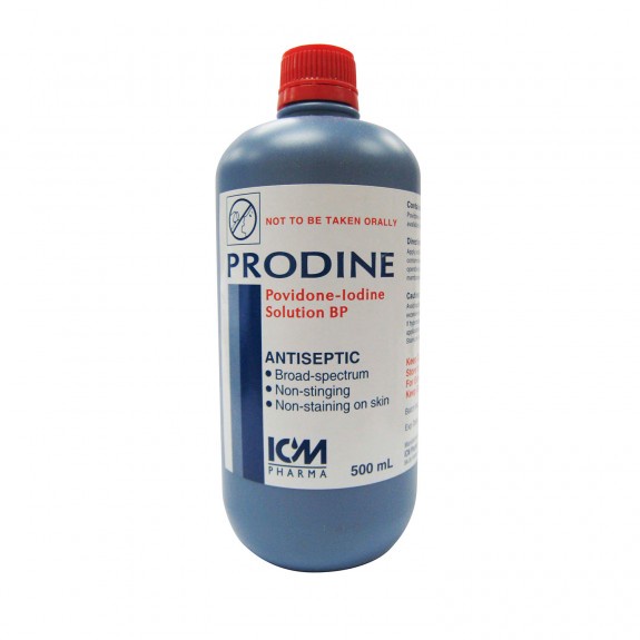 Prodine Antiseptic Solution Ml Povidone Iodine Solution Bp Shopee Singapore