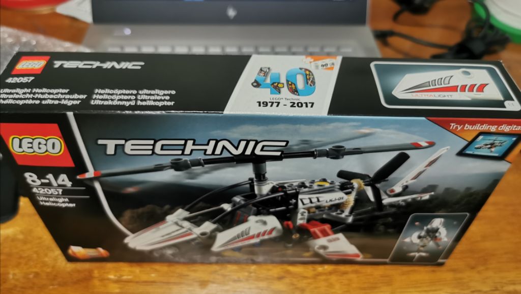 lego technic ultralight helicopter 42057 advance building set