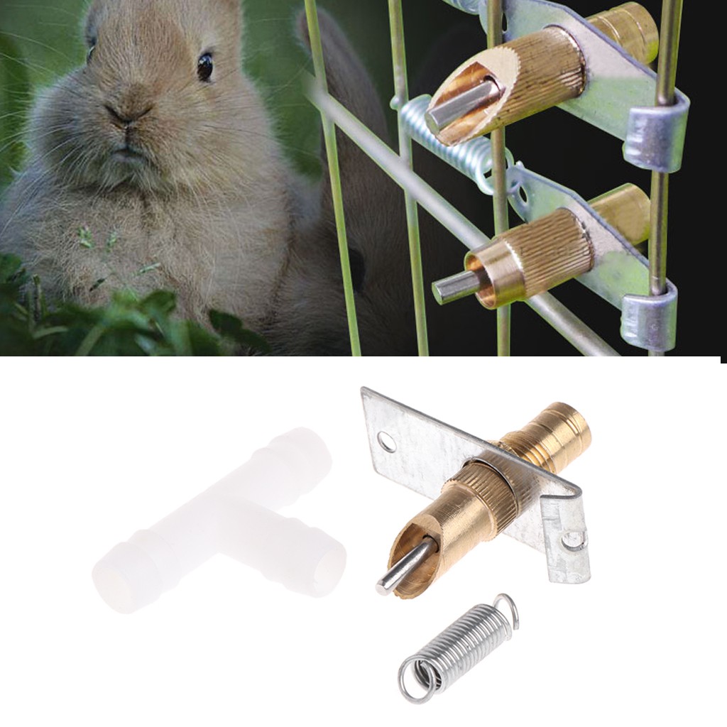Automatic Nipple Drinker Rabit Guinea Pig Mouse Water Feeder