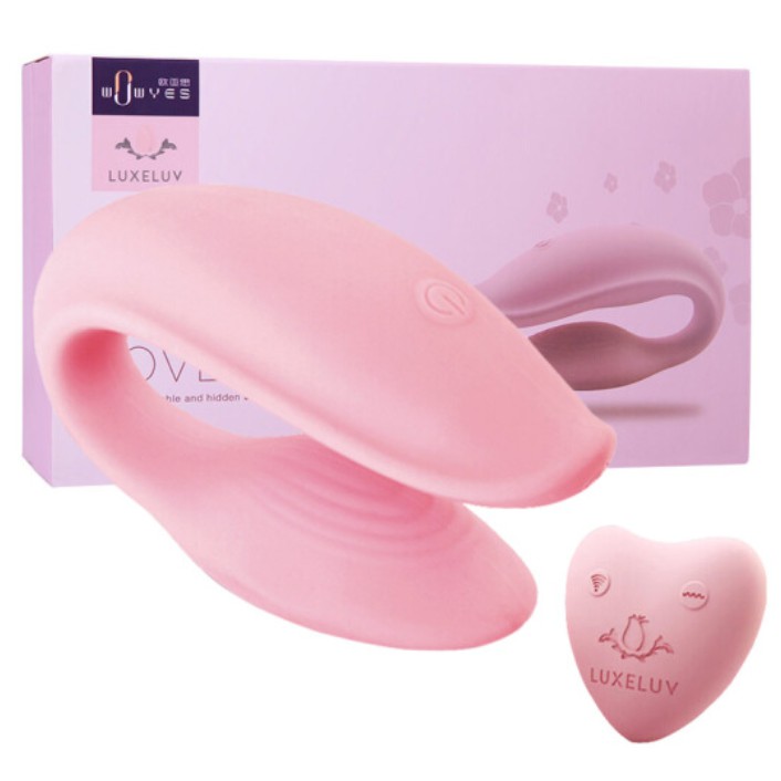 Wowyes Love 2u Wireless Powerful Dual Vibrator G Spot Remote Control Vibrating Clitoris Massager 2374