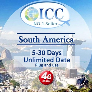 ICC_South America 5-30 Days SIM Card