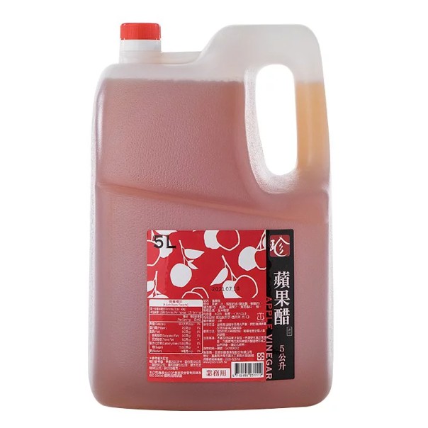 [TD] Taiwan Pai Chia Chen Apple Fruit Vinegar 5L 台湾 百家珍 苹果水果醋 By Food