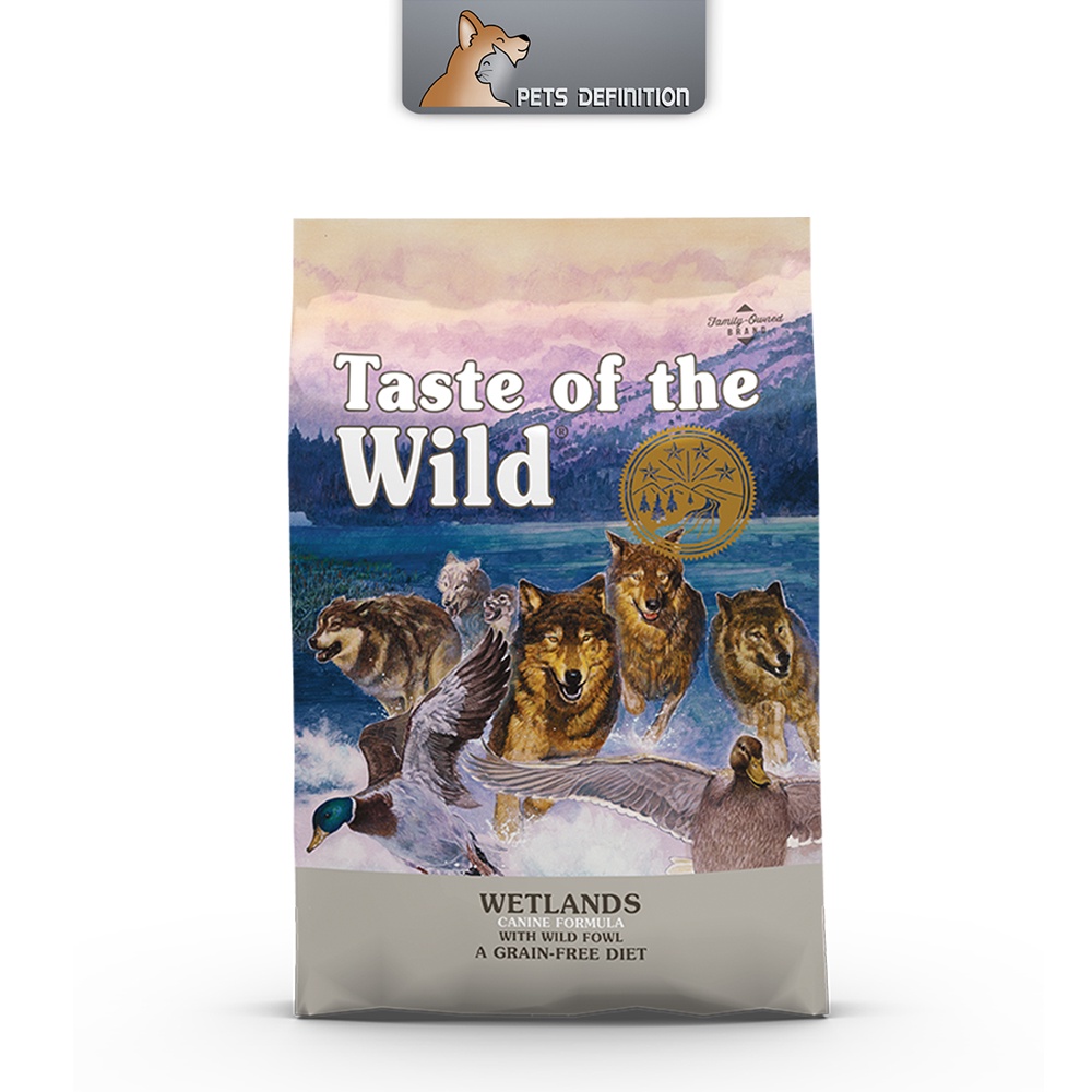 Taste of the Wild Wetlands with Roasted Fowl Dog Dry Food (2kg) Shopee Singapore
