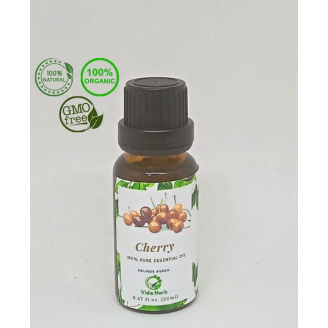 Cherry Essential Oil 20ml 100 Puregcms Tested Iso Certified Fda