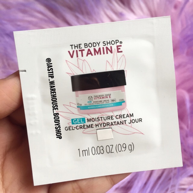 vitamin e gel cream the body shop