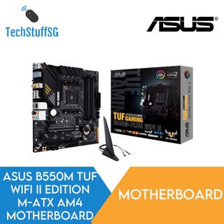 Asus B550M-PLUS TUF Gaming WIFI II (Ryzen AM4) micro ATX Gaming Motherboard - Ryzen 5000 Bundles Available