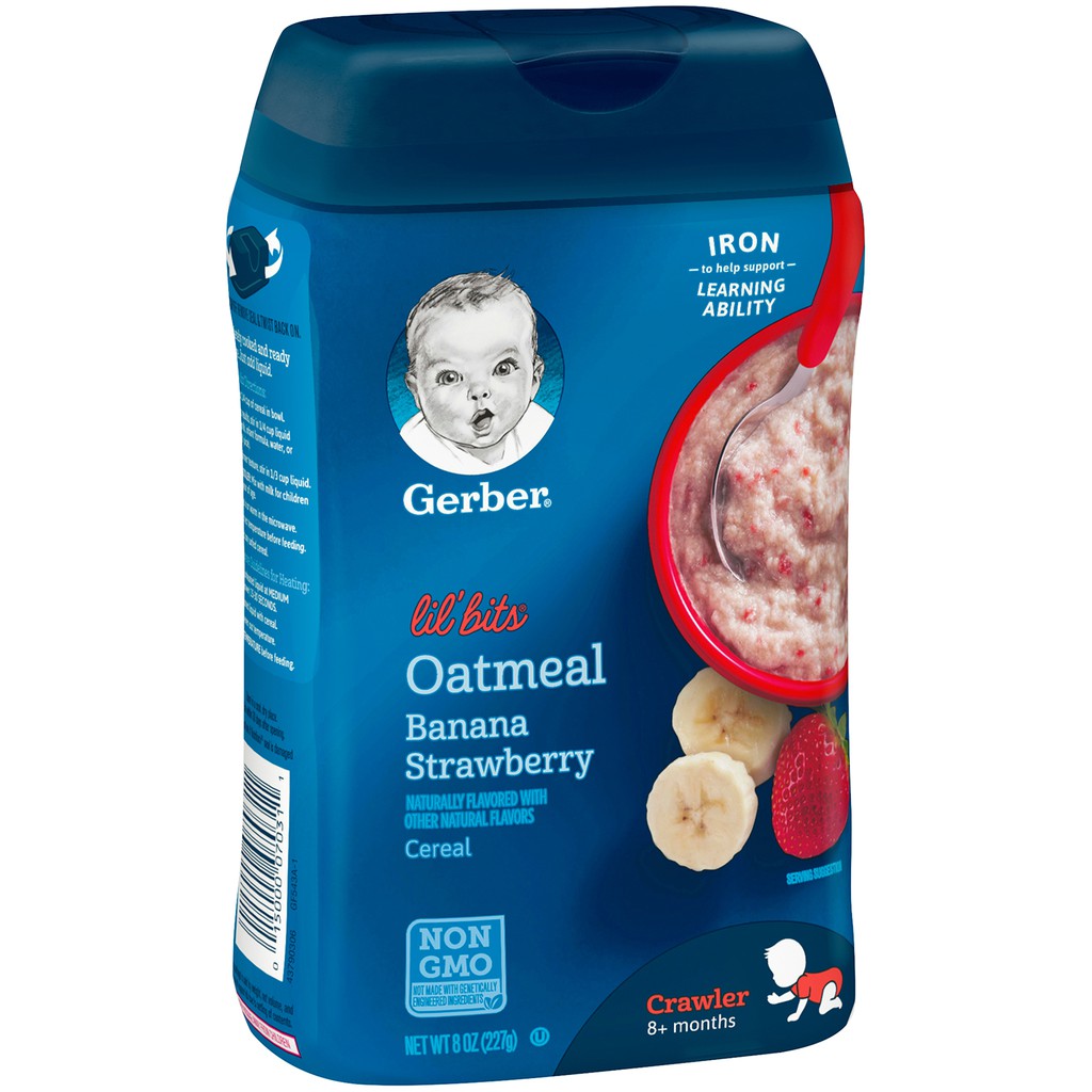 gerber strawberry banana cereal