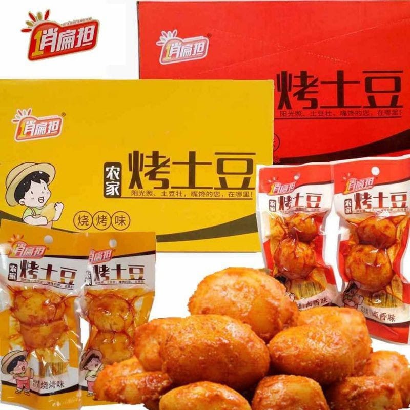 Ready Stock q Mini Potatoes 俏扁担烤土豆农家烧烤土豆整个小土豆仔52g Shopee Singapore