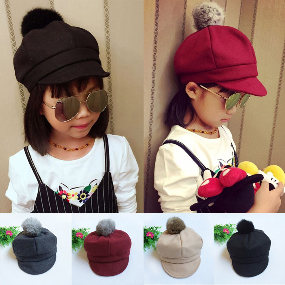 baby girl beret hat