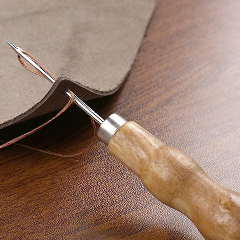 1pc 300M Nylon Sewing Thread Leather Sewing Wax Thread& Sewing Machine