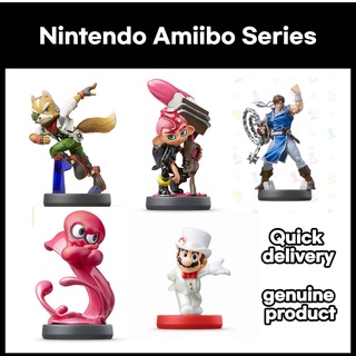 Nintendo Amiibo Series / Fox / Octoling Boy / mario / Richter / Octolings Octopus
