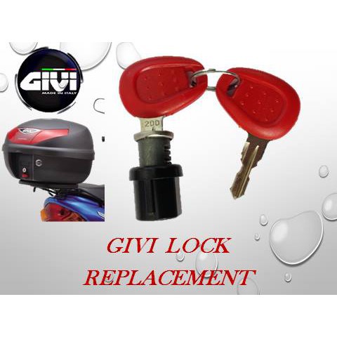 givi box key set