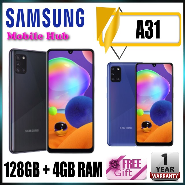 samsung a31 4gb 128gb