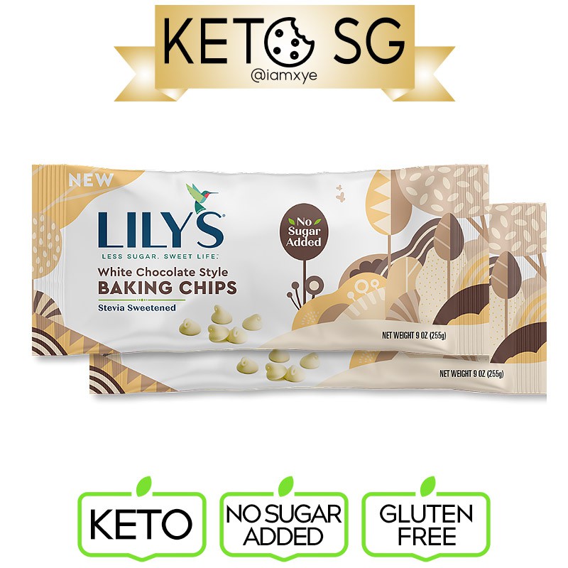 keto desserts with lily's chocolate chips