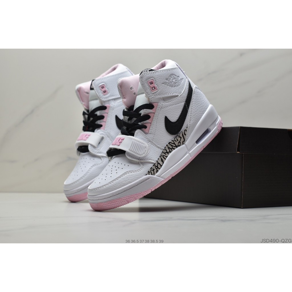 pink high top basketball shoes