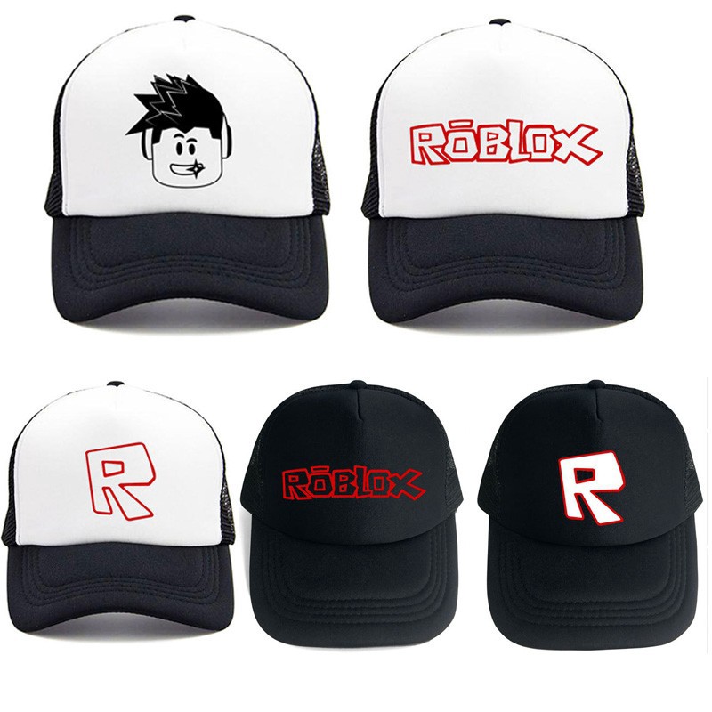 Roblox Trucker Cap Game Fans Cool Mesh Caps Summer Sun Baseball Net Sports Hat Shopee Singapore