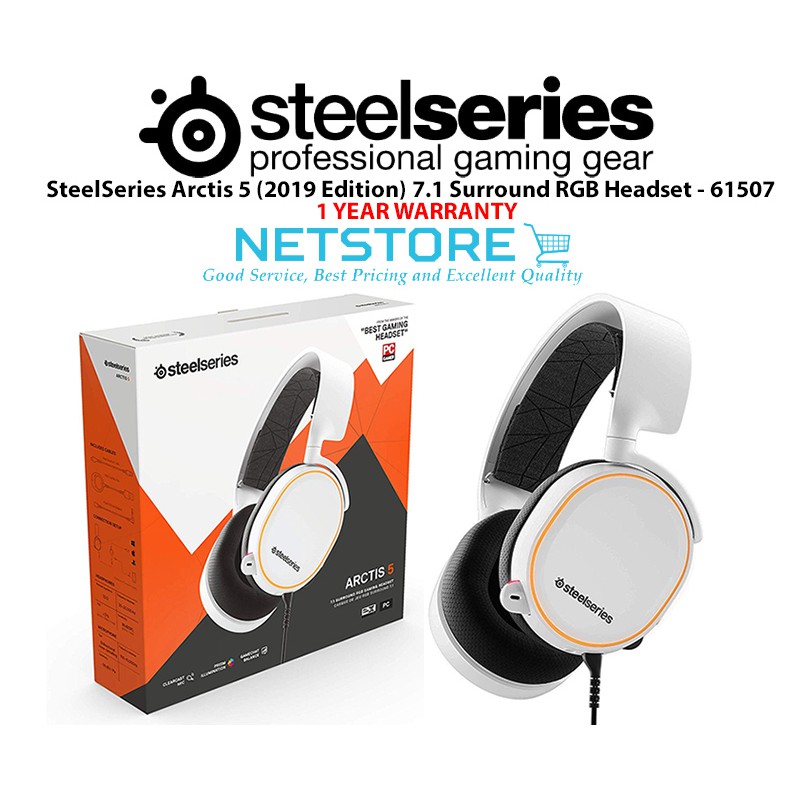 arctis 5 white headset