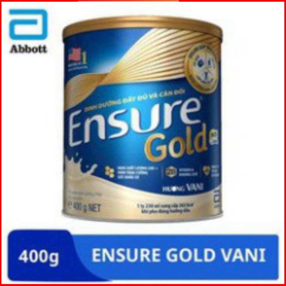 Ensure Gold Powdered Milk Vanilla Flavor 400g Shopee Singapore