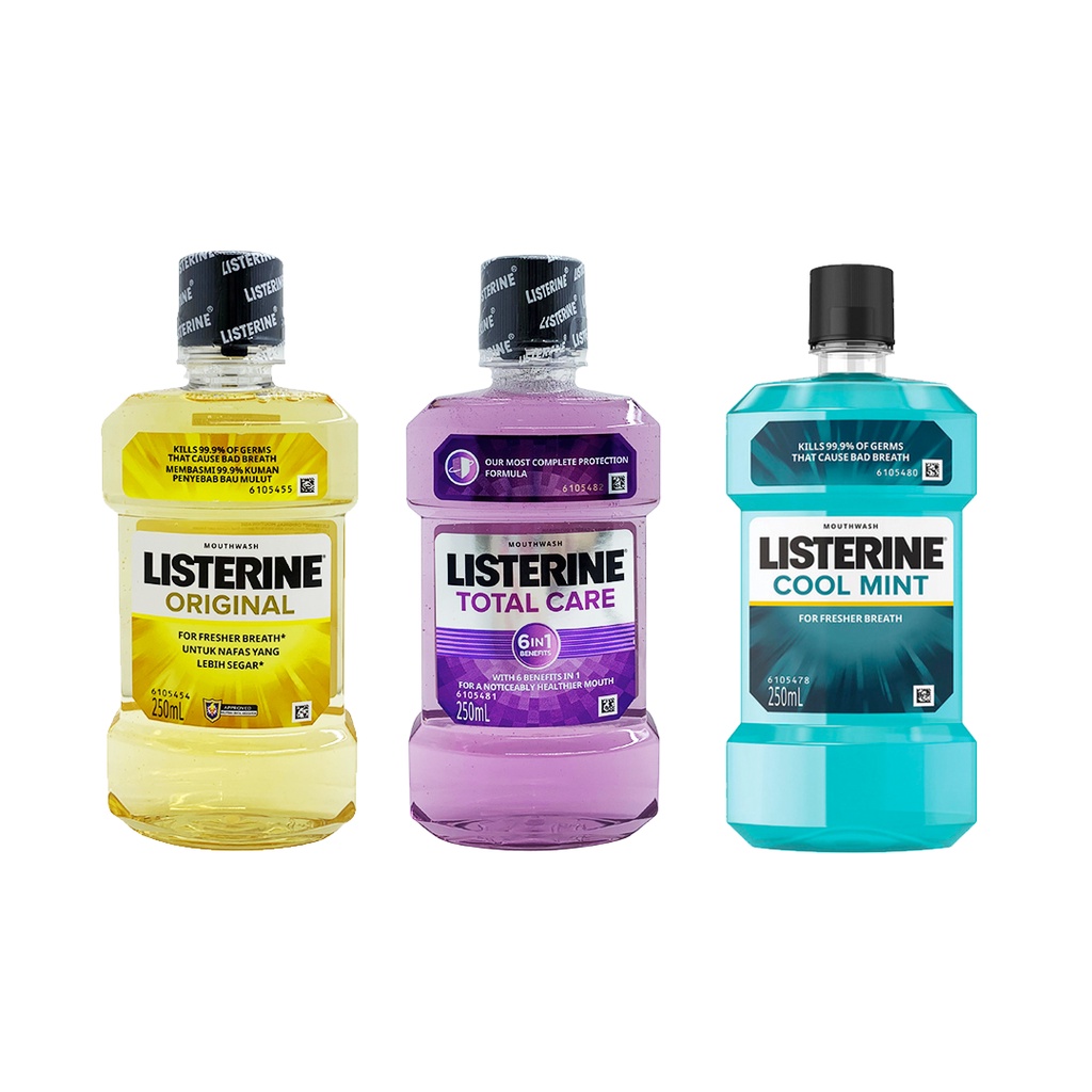 Listerine 250ml (Original / Total Care) | Shopee Singapore