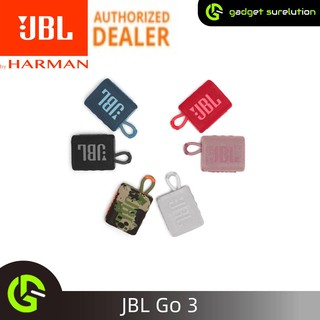 JBL Go 3 Mini Portable Bluetooth Waterproof Speaker (1 YEAR warranty)