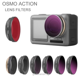 Osmo Action Accessories Camera Lens Filters kit ND NDPL CPL UV filter for DJI Osmo Action Polarizing Lens Camera Accesso