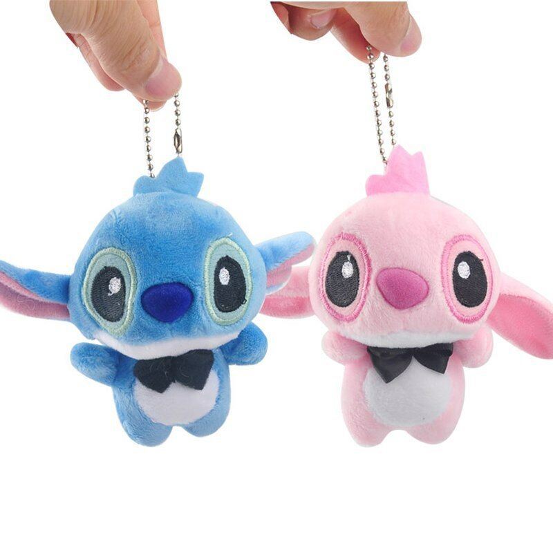stitch plush keychain