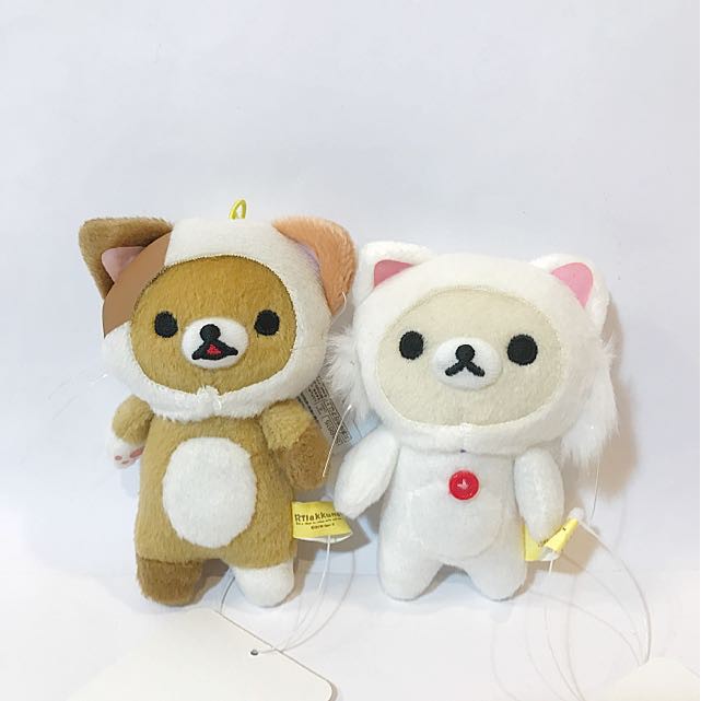 korilakkuma cat plush